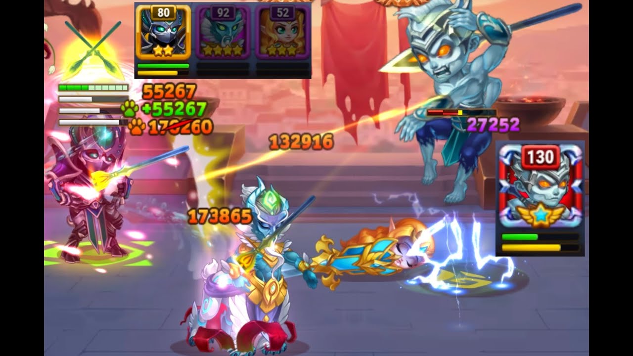 [Hero Wars] Baby Judge vs MAXED Dante 🙈🙉🙊🤢🤬😨🥵🐠👀📽🖥