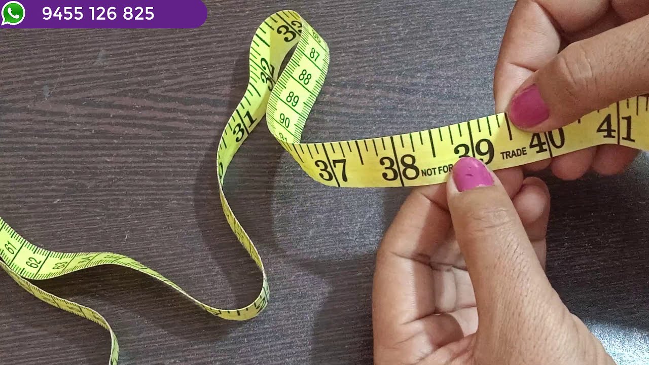 Class 1 इंच टेप को समझने का सबसे आसान तरीका inch tape measure in hindi |  Gyanti Fashion