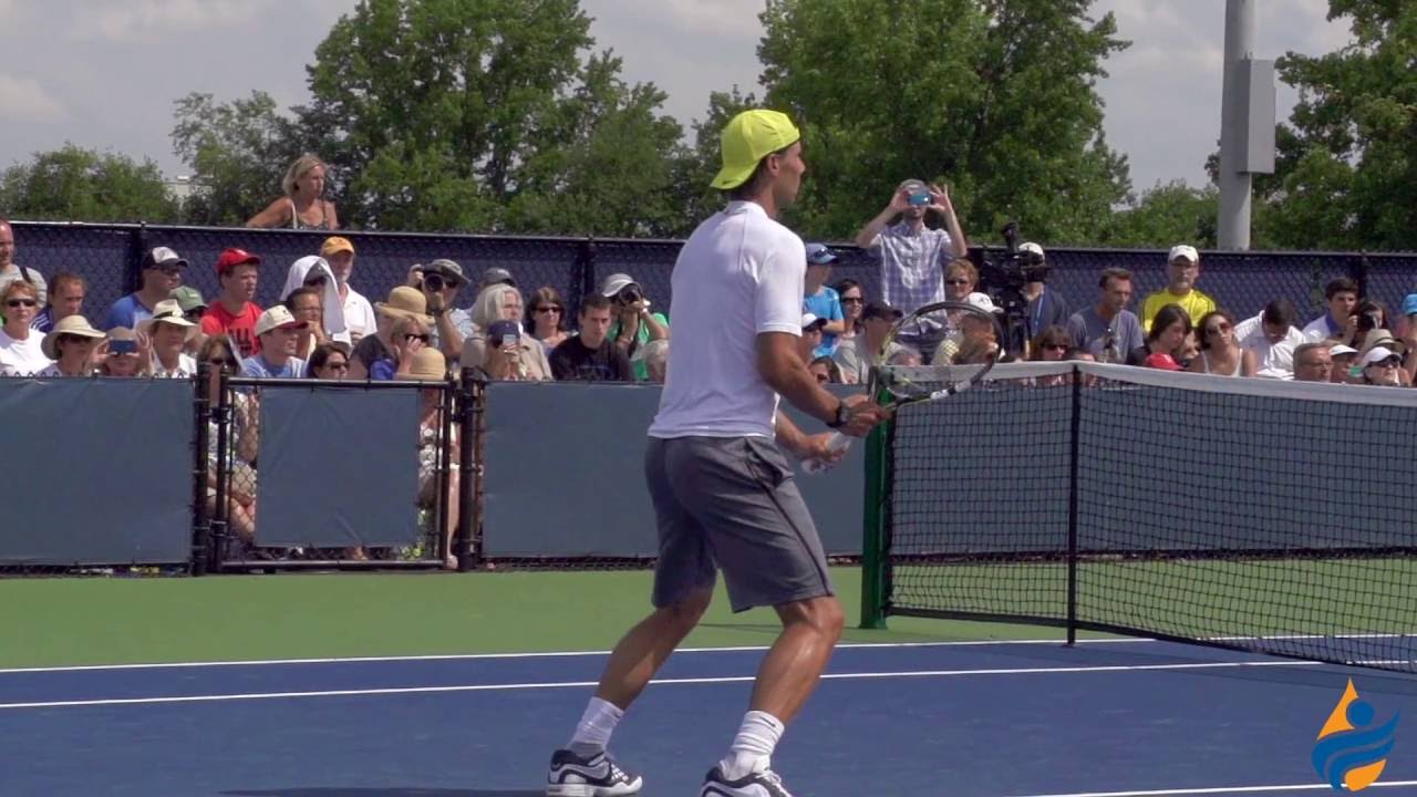 Rafael Nadal Slow Motion Volleys & Overheads 240FPS 1080p
