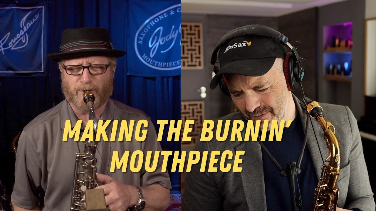 Making the BetterSax BURNIN' alto mouthpiece with Jody Espina