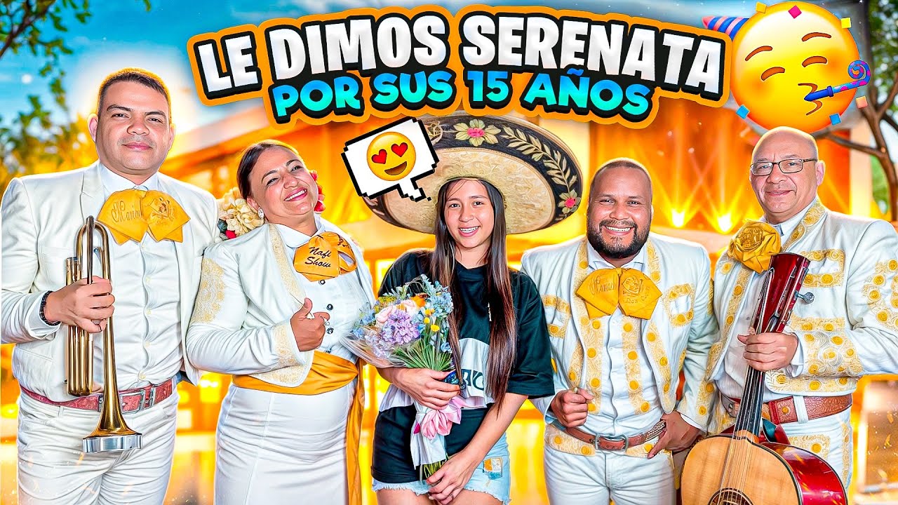 LE DIMOS UNA SERENATA A MICHELL POR SUS CUMPLEAÑOS 🎁 ✨