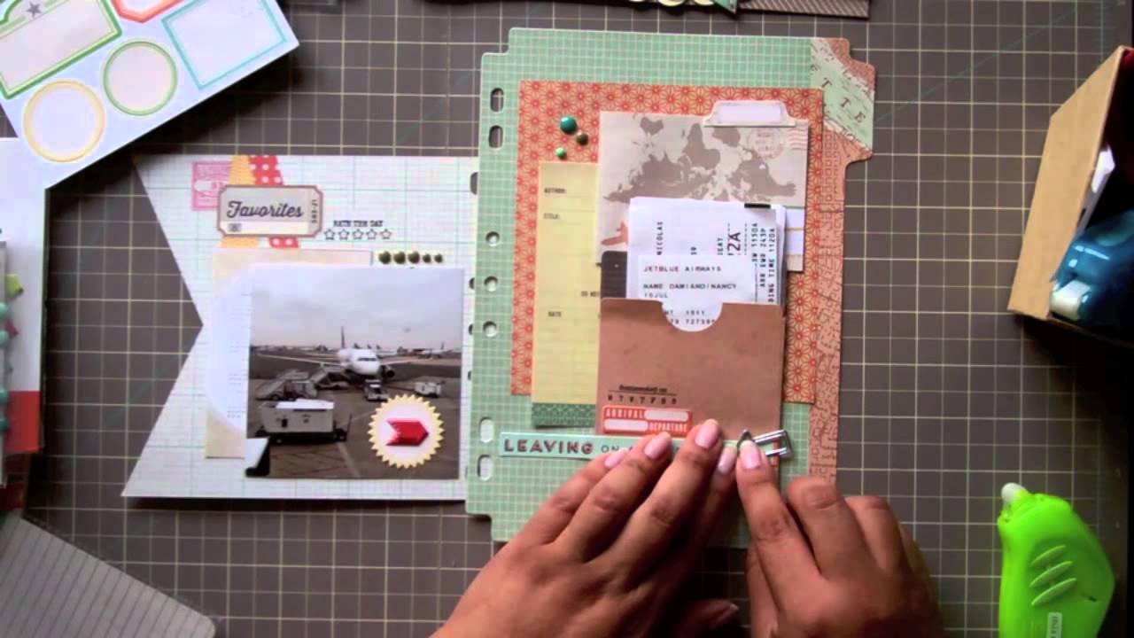 Scrap Your Stash with Nancy Damiano: Vacation Mini Albums