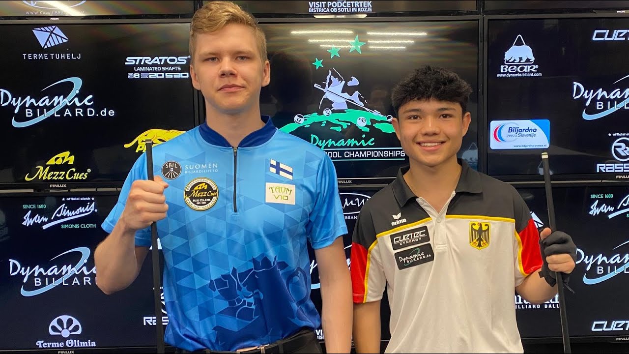 2024 European Championships U19  - 9BALL Finals - Sasu HIETAMIES vs Felix VOGEL