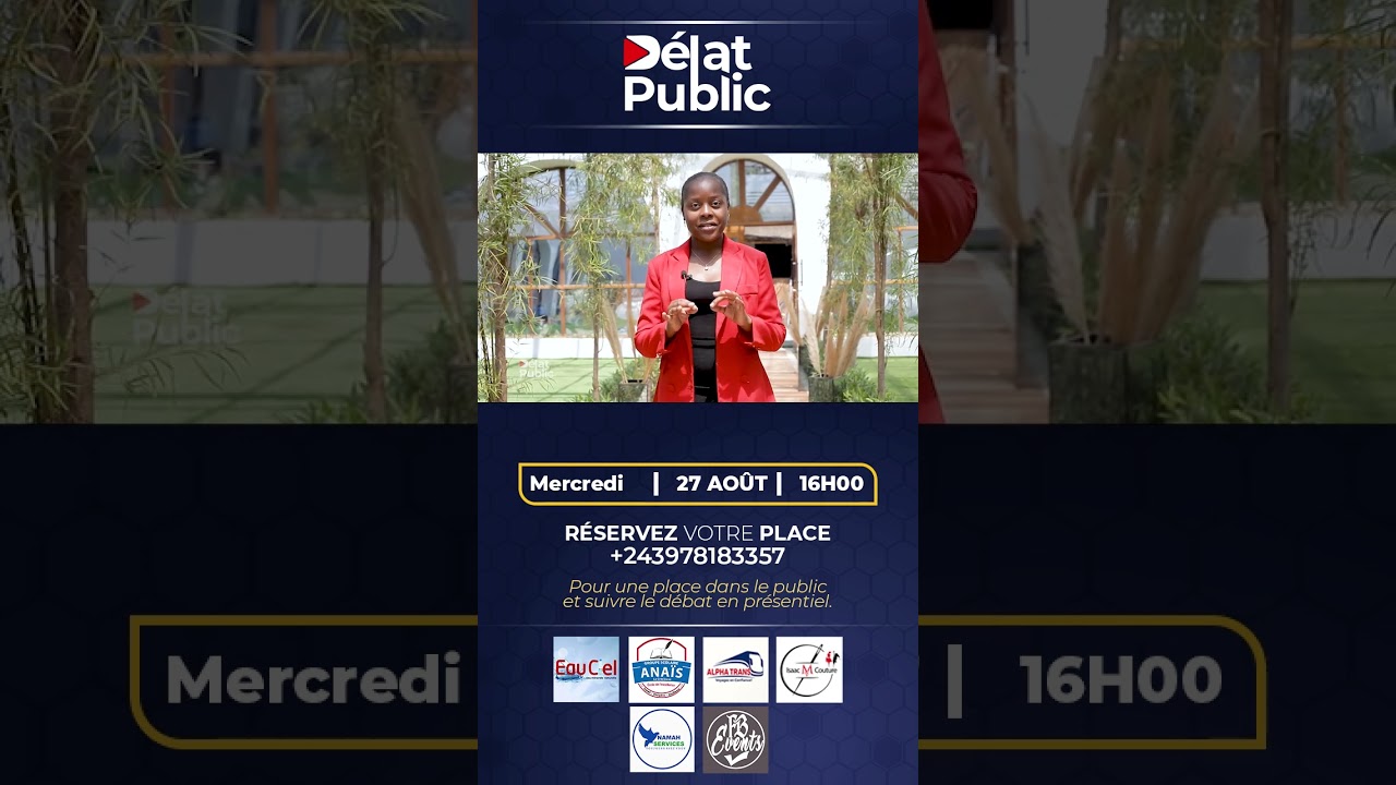 Annonce D&eacute;bat Public | Autour des questions d'actualit&eacute;