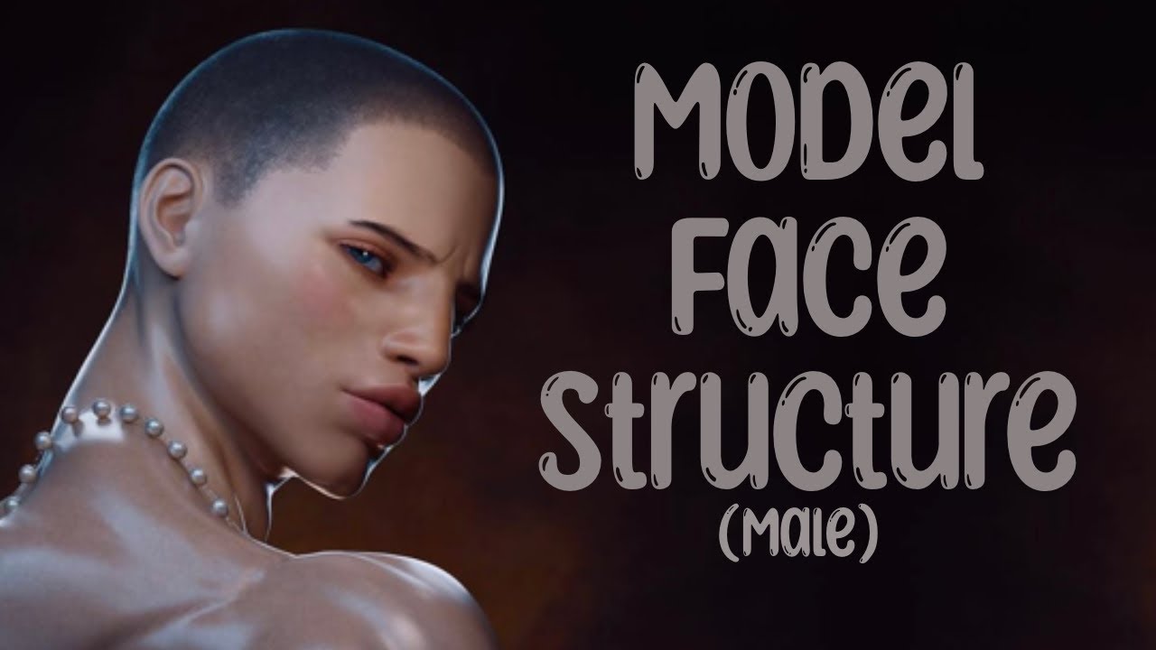 Model face structure (Male) {MMM} formula