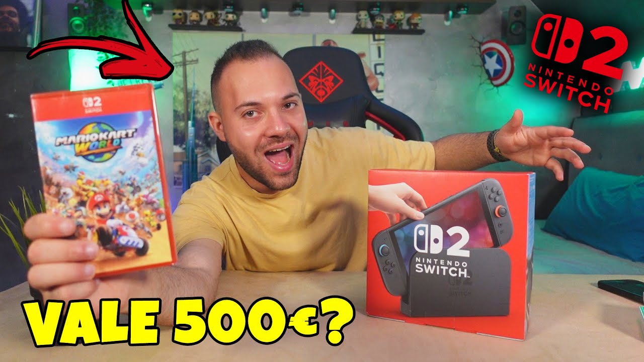 ECCO FINALMENTE NINTENDO SWITCH 2 | UNBOXING E PRIME IMPRESSIONI!