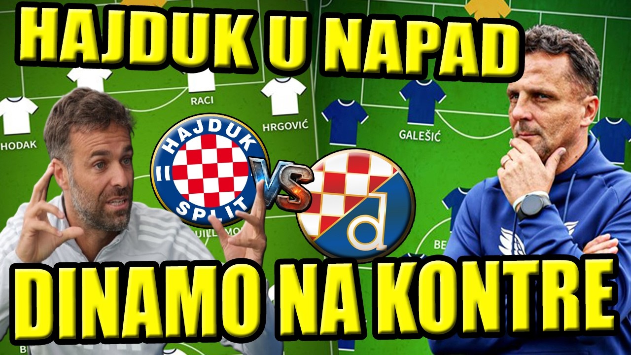 🔵HAJDUK TRAŽI SPAS DOK JE DINAMU DOVOLJAN I REMI🔵ZAGRIJAVANJE UOČI DERBIJA🔵