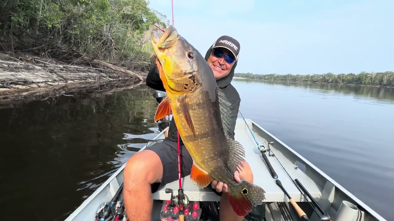 O PEIXE MAIS DIFÍCIL DE UMA PESCARIA, NA SECA DA AMAZÔNIA
