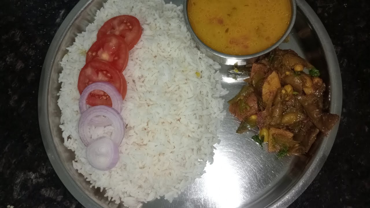 Simple Dinner thali is ready 😋 