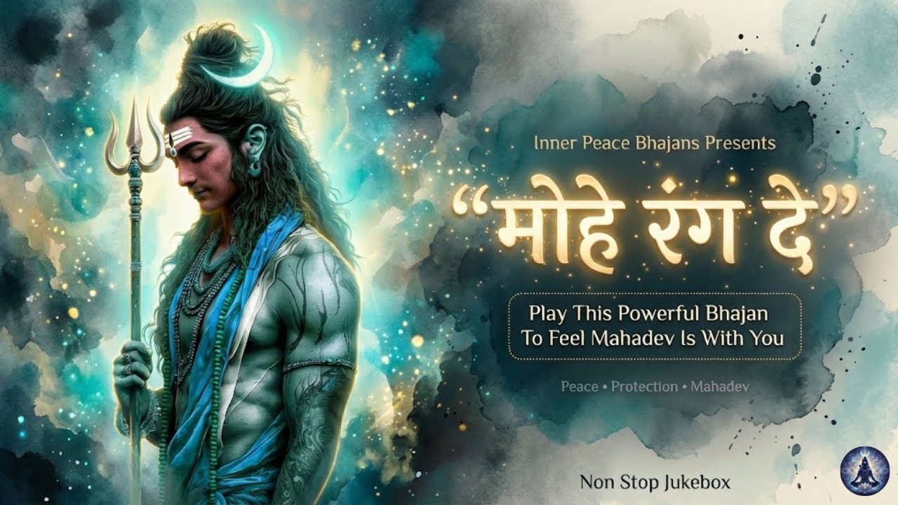 मोहे रंग दे 🕉️ Mohe Rang De | Play This To Color Your Soul In Peace | Shiv Bhajan