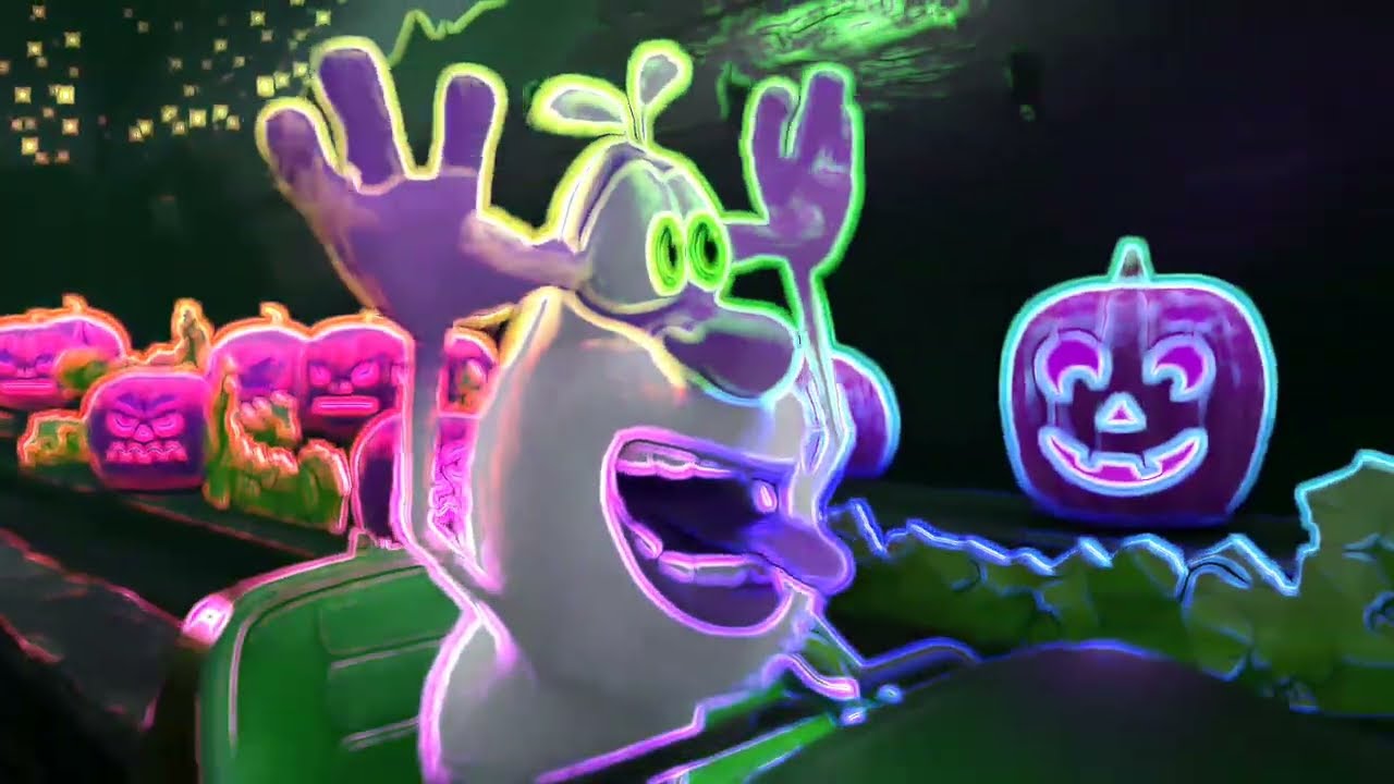 Booba Halloween day!!//Booba Fun Zone Effects//