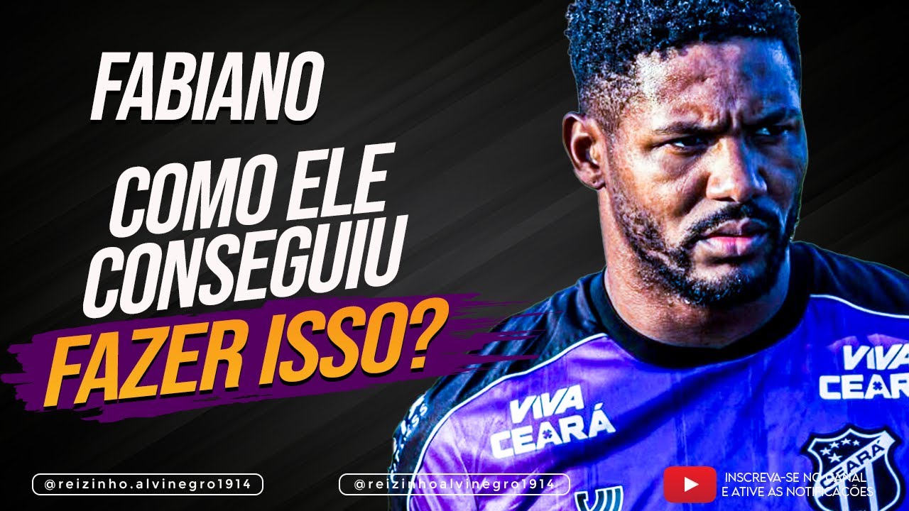 🚨O QUE ACONTECEU COM O JOGADOR FABIANO?