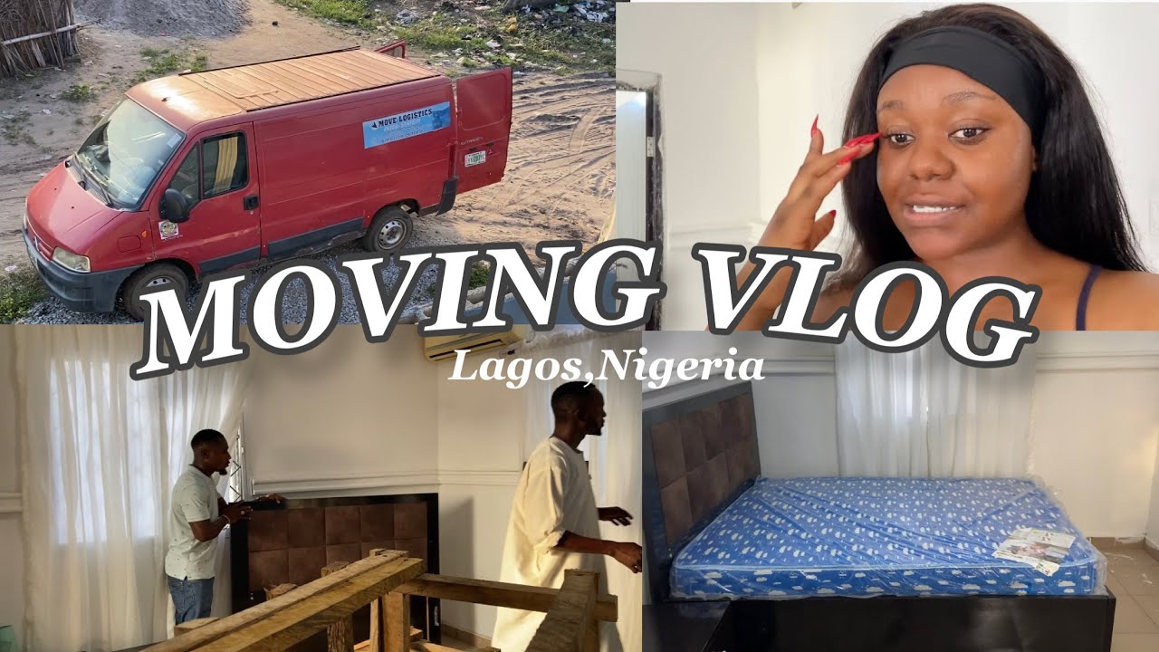 Moving vlog,House tour 2021.Two bedroom apartment in Lagos Nigeria.