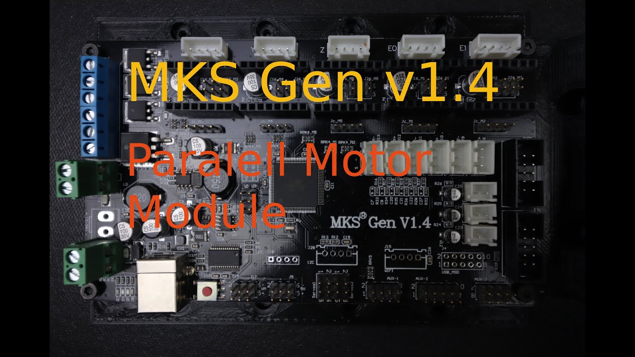 MKS Gen 1.4 - Parallel Motor Module