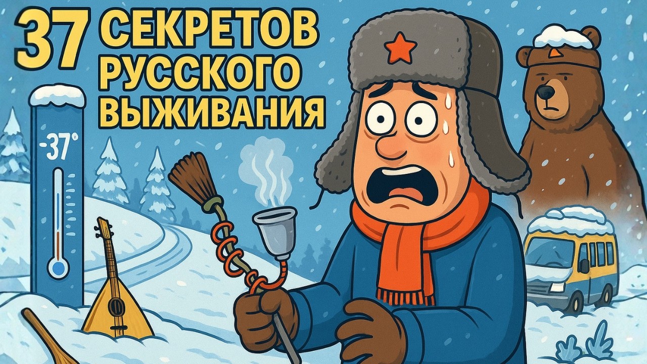 37 САМЫХ НЕОЖИДАННЫХ СПОСОБОВ ВЫЖИТЬ В РОССИИ