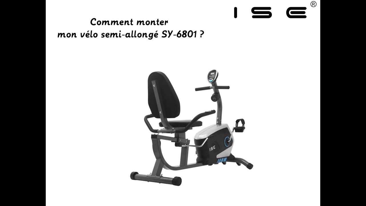 ISE - Montage du vélo semi allongé SY-6801