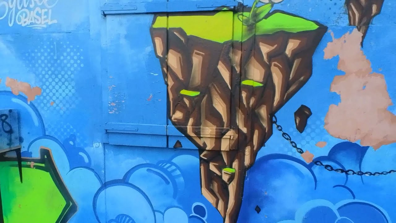 Street Art Jugendhaus Eglisee Basel
