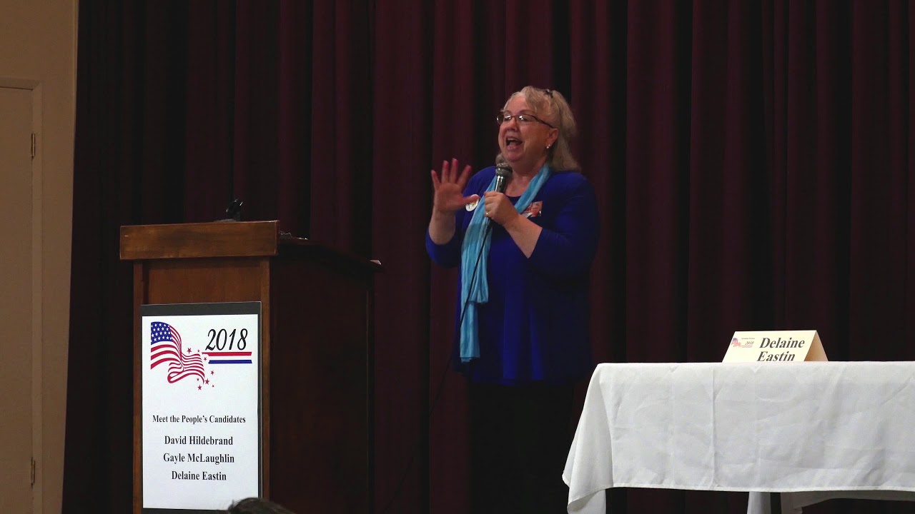 Gayle McLaughlin - Progressive Candidates Forum 2018