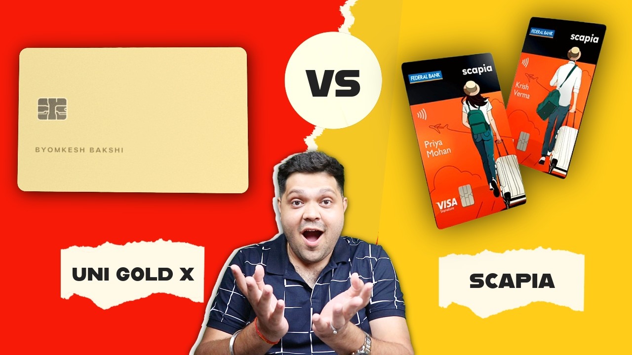 Uni Gold X vs Scapia &ndash; Honest Comparison (2026) 💰 Which is Better?