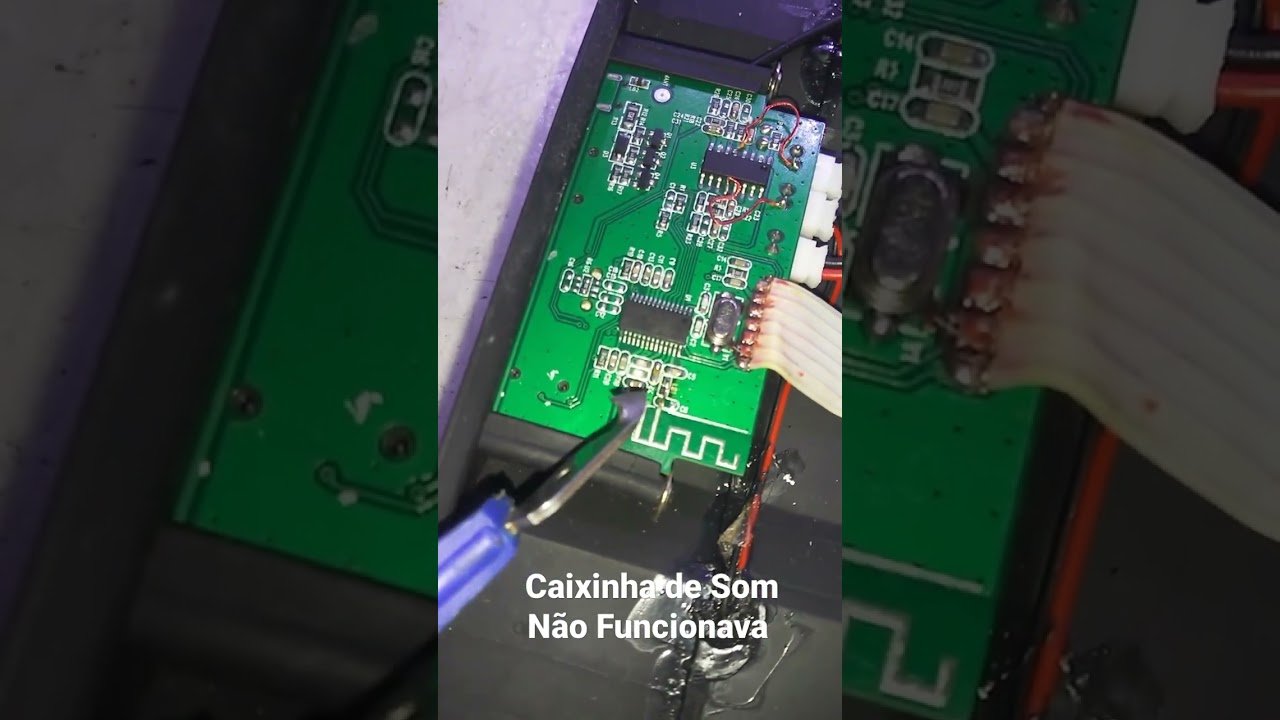 #Caixinha de Som n&atilde;o Funciona Bluetooth!!!!!! Assista o V&iacute;deo Completo no Canal