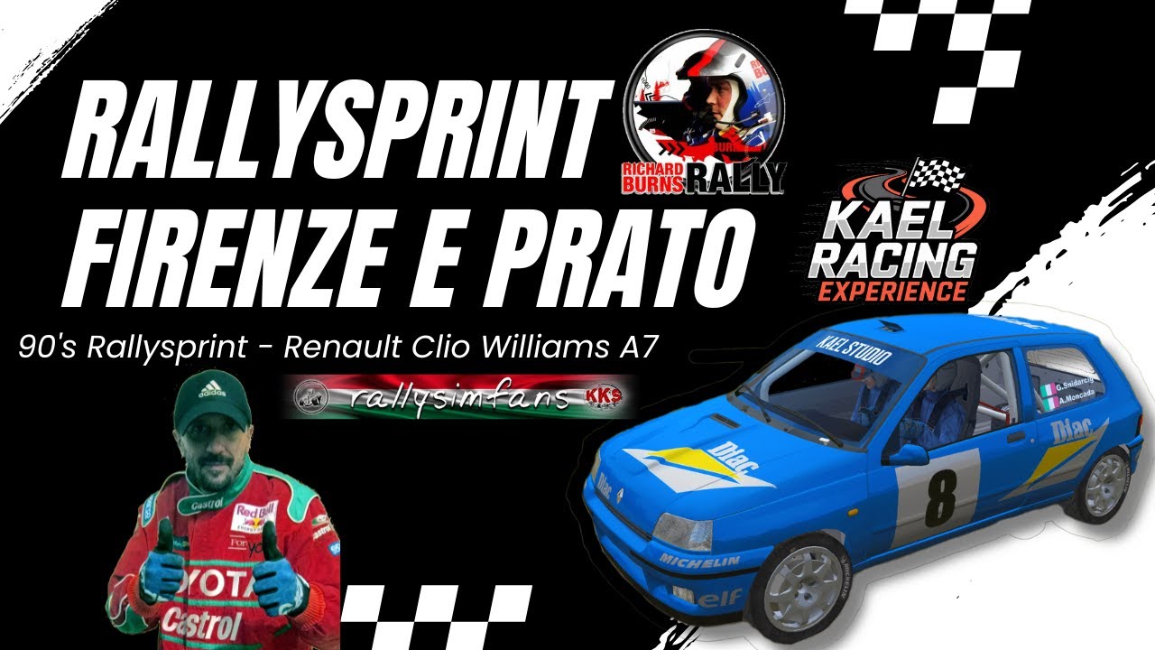 Rallysprint Firenze e Prato - 90's Rallysprint - Renault Clio Williams A7