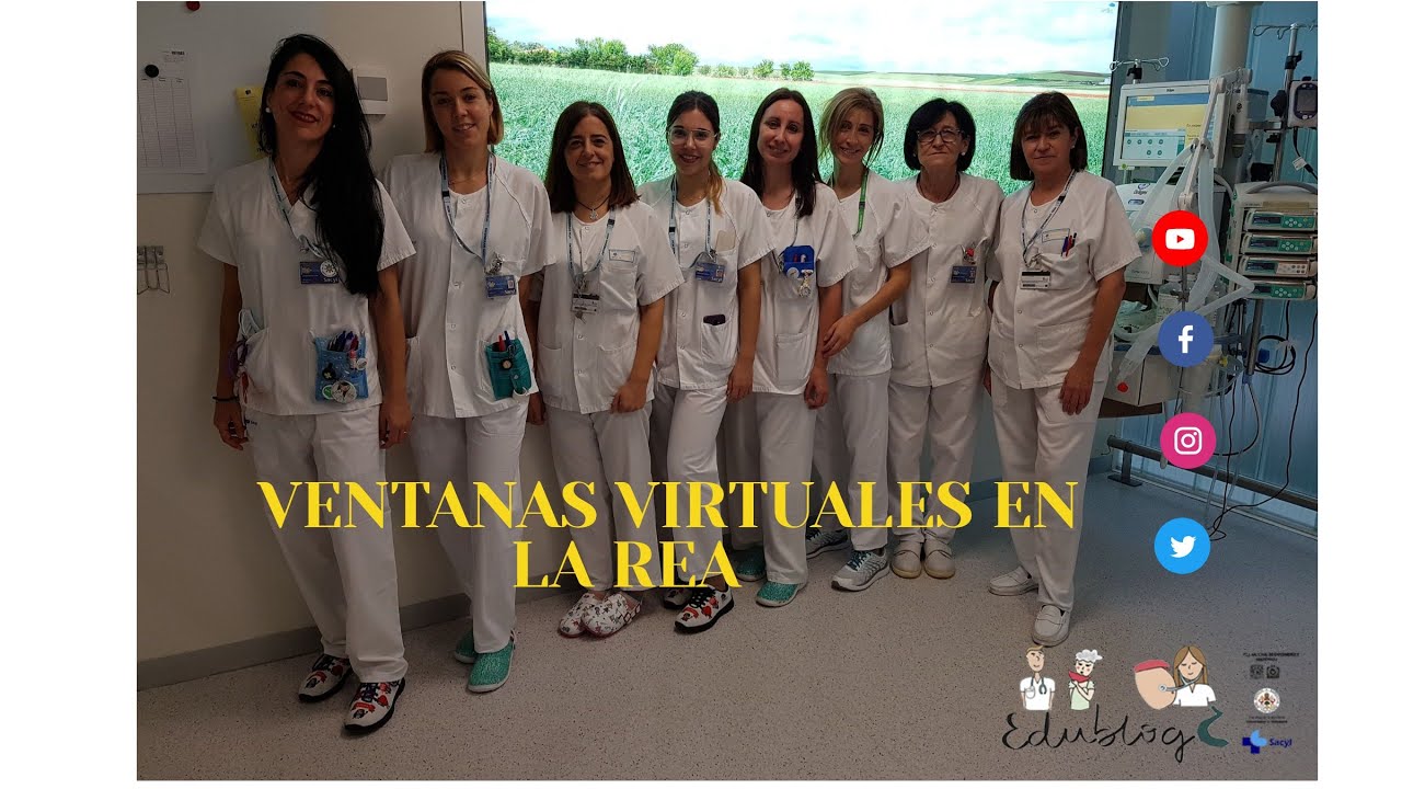 Ventanas virtuales de la Unidad de Reanimación  REA