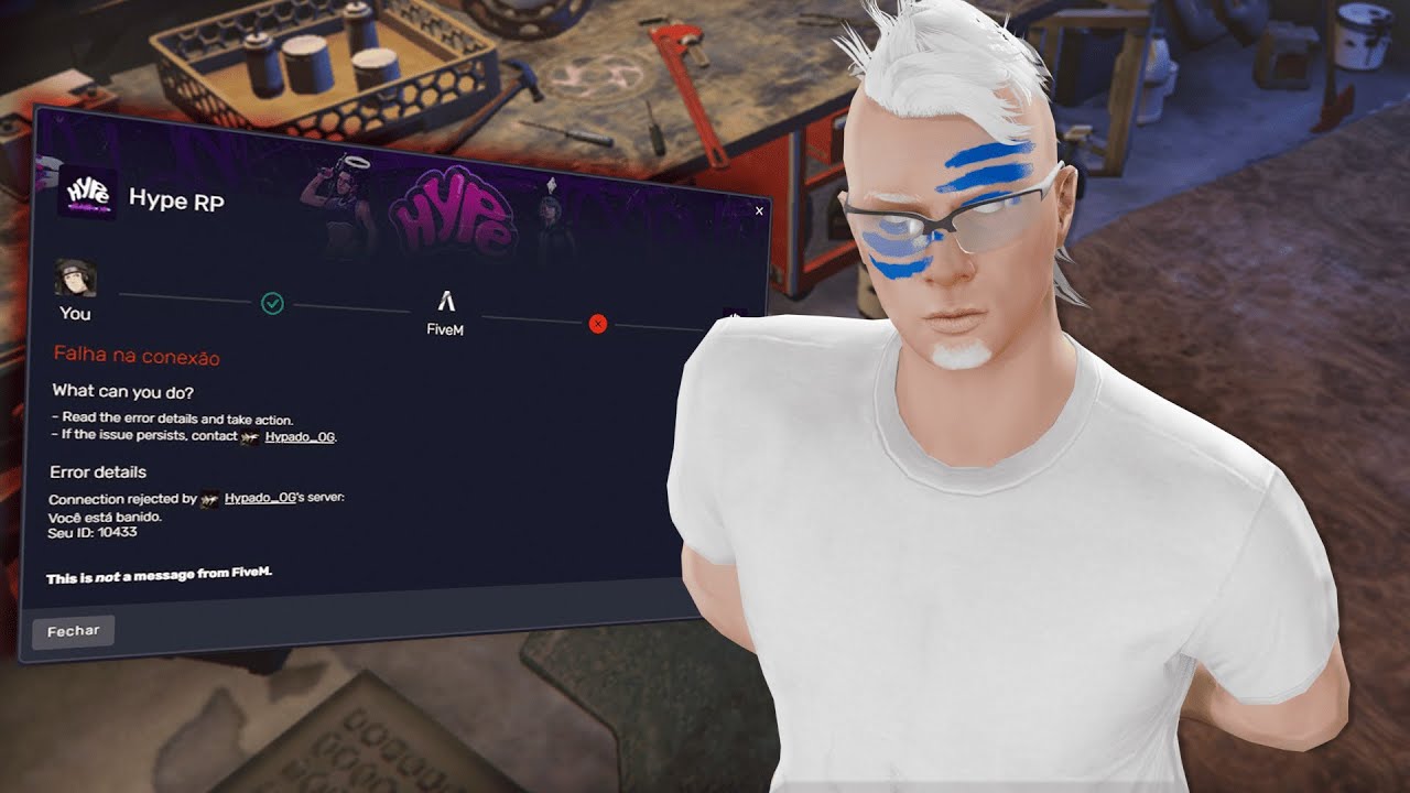 Por ISSO que FUI BANIDO do HYPE ROLEPLAY