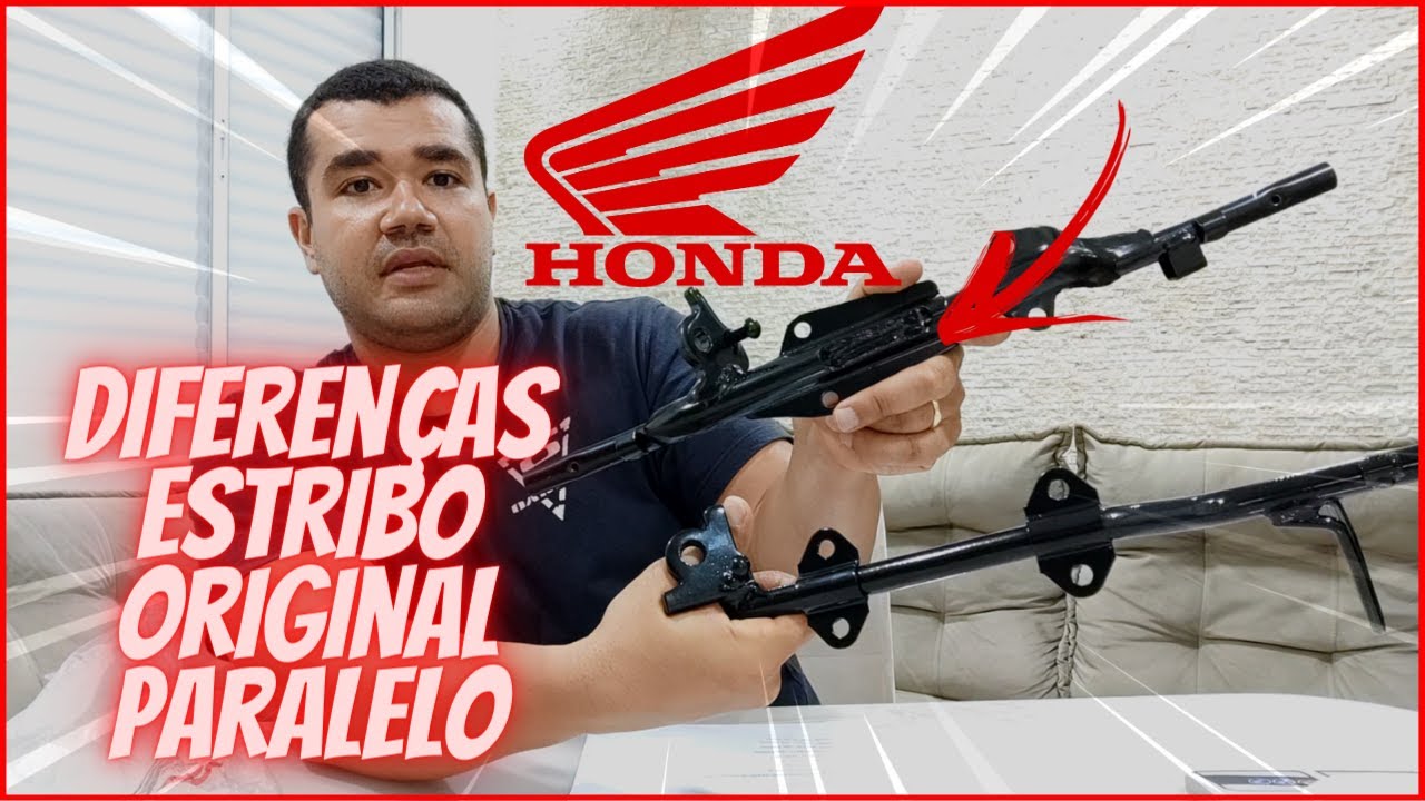 DIFERENÇAS ESTRIBO ORIGINAL E PARALELO CG TITAN FAN 125 150 160
