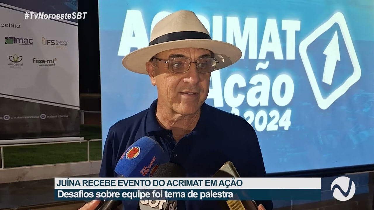 Acrimat em A&ccedil;&atilde;o 2024, evento despertou para a necessidade de equipe na gest&atilde;o do campo.