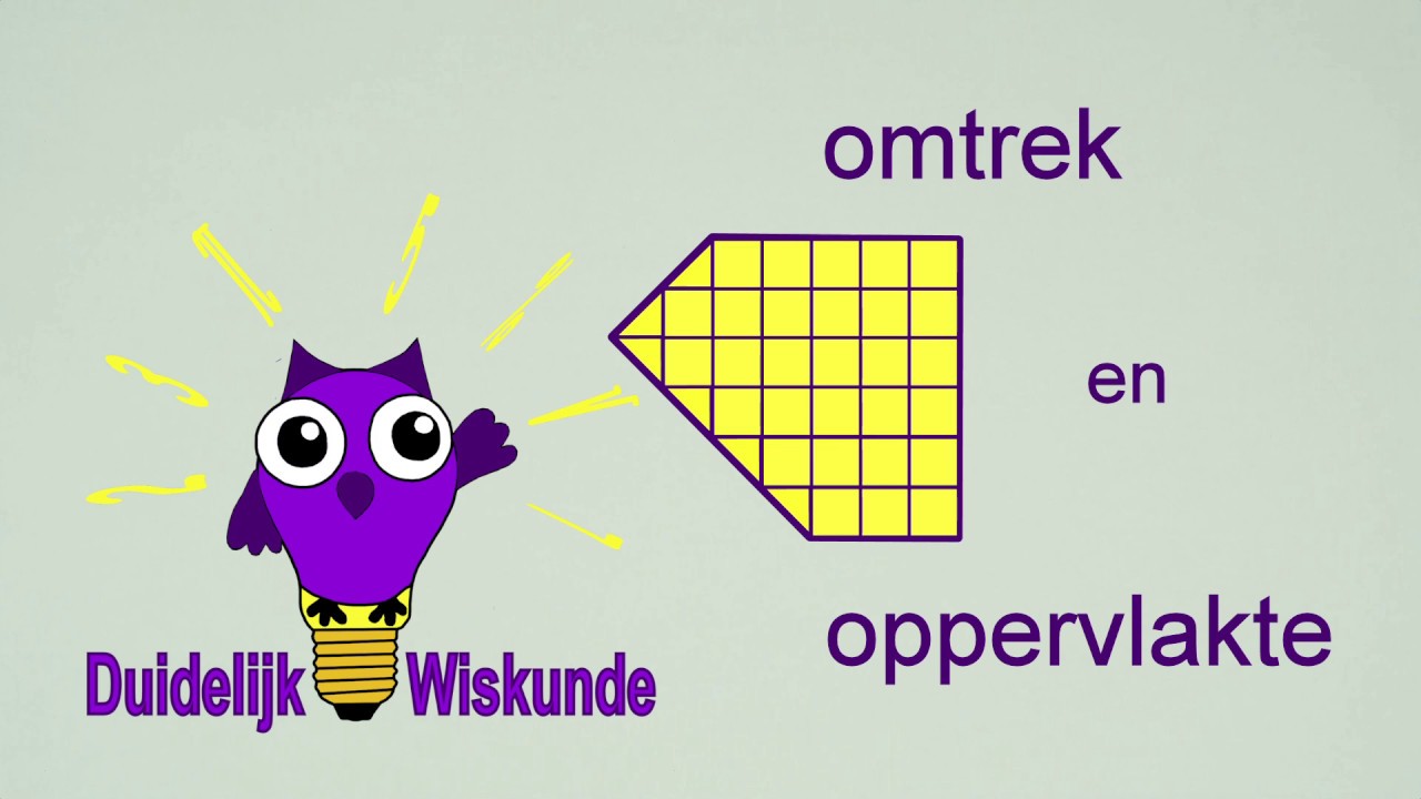 Omtrek en oppervlakte