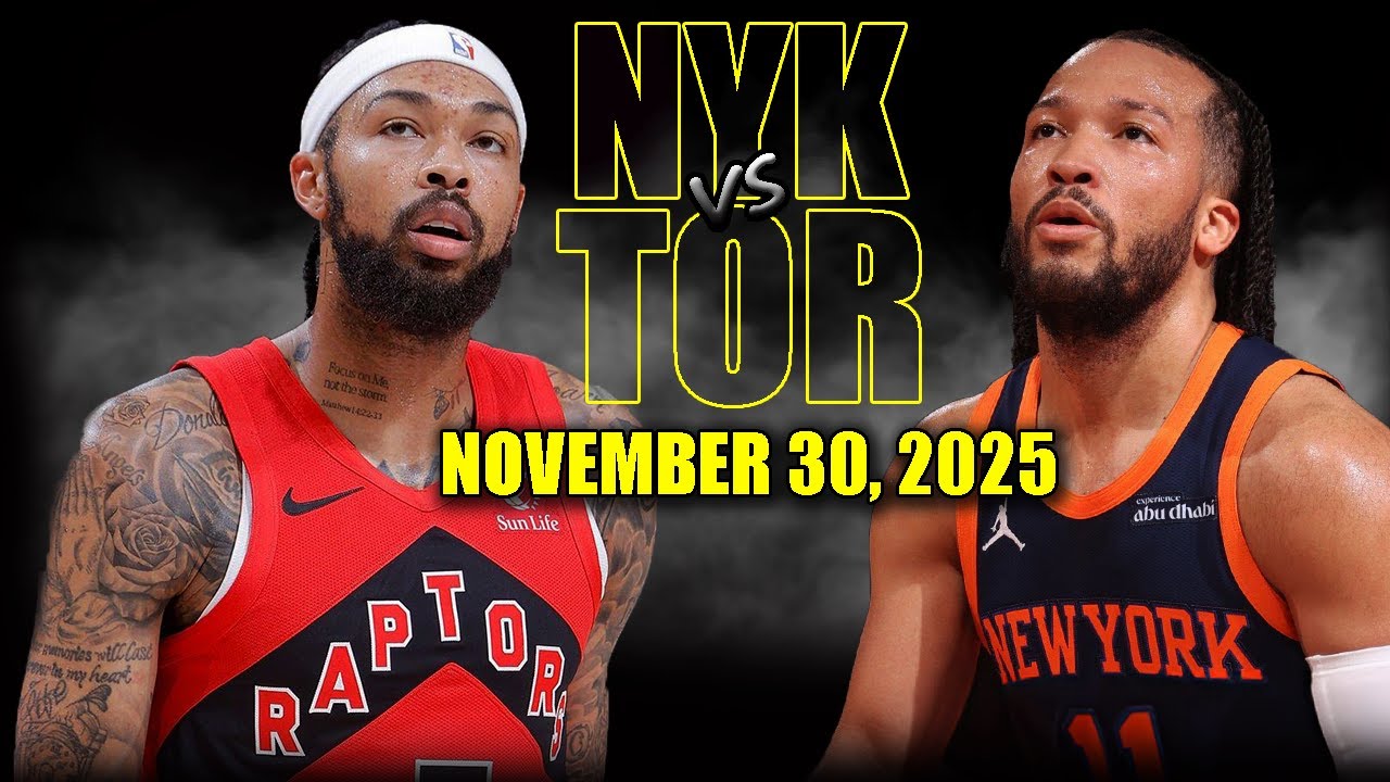 New York Knicks vs Toronto Raptors Full Game Highlights - November 30, 2025 | NBA Season