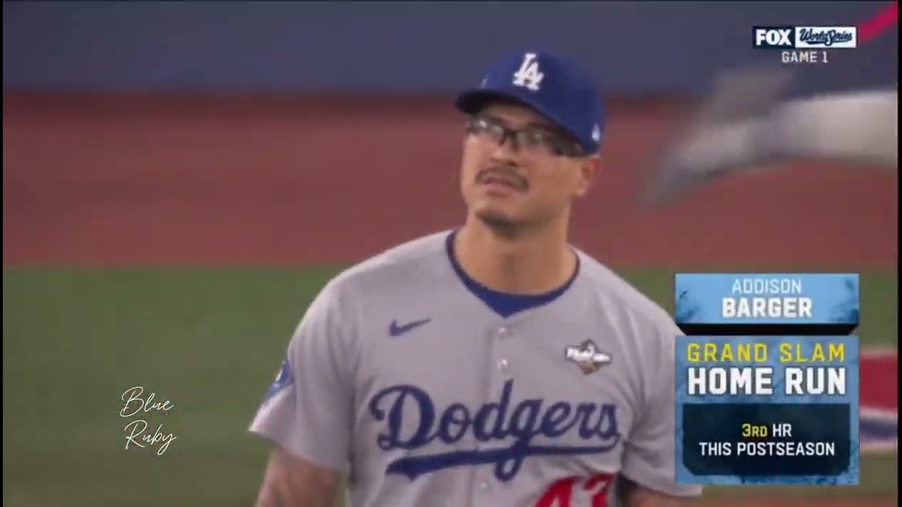 [Reupload] Addison Barger pinch hit grand slam (2025 World Series Game 1)