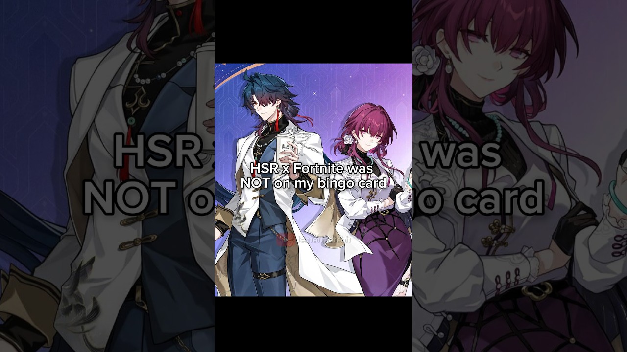 honkai starrail and Fortnite Collab in the same sentence💔 #honkaistarrail #hsr #hoyoverse #shorts