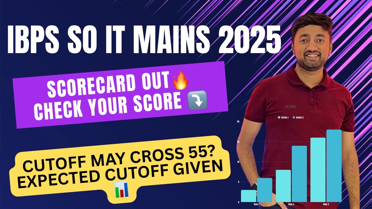 IBPS SO IT Final Cutoff 2025 | Combined Score Prediction After Interview!