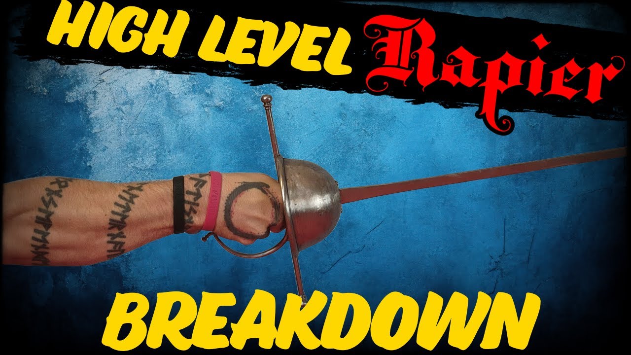 Rapier Fencing Breakdown: Charles vs David