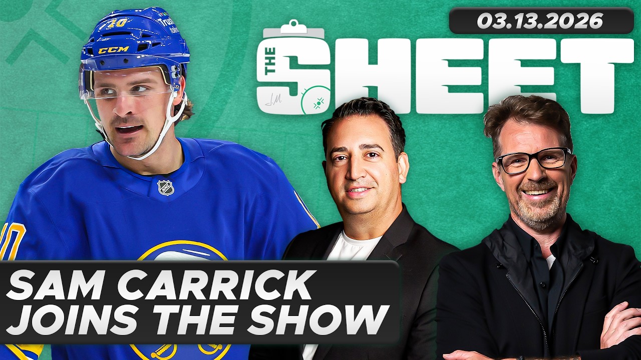 NHL Global Series Announcement & Sam Carrick Joins the Show ft. David Pagnotta | The Sheet