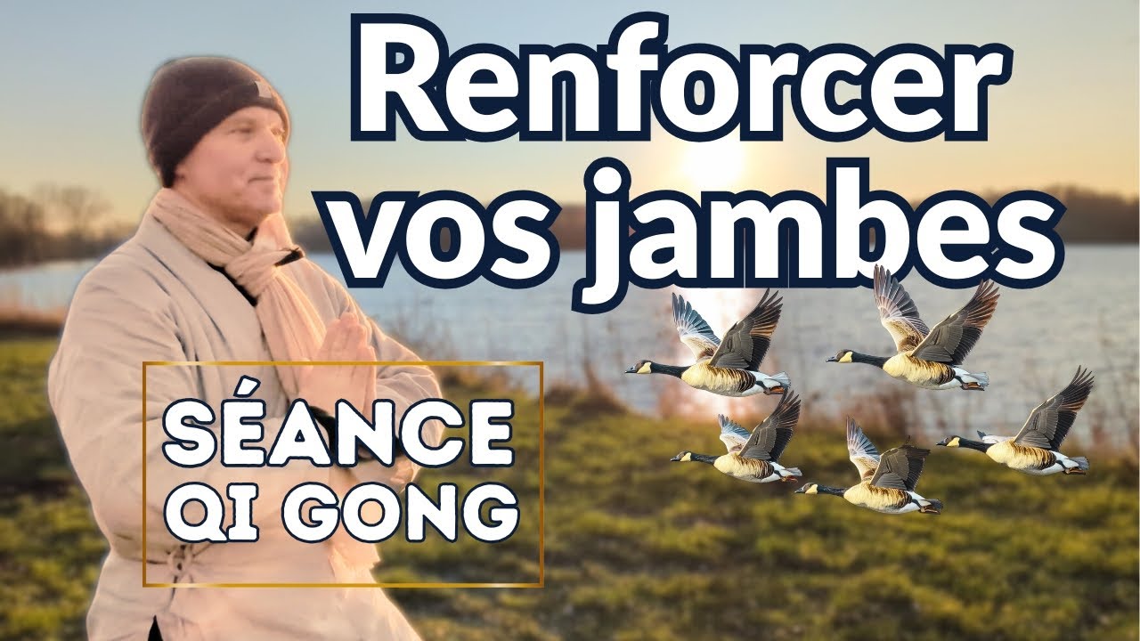 La vieillesse commence par les jambes ❗ Qi Gong matinal pour les renforcer naturellement.