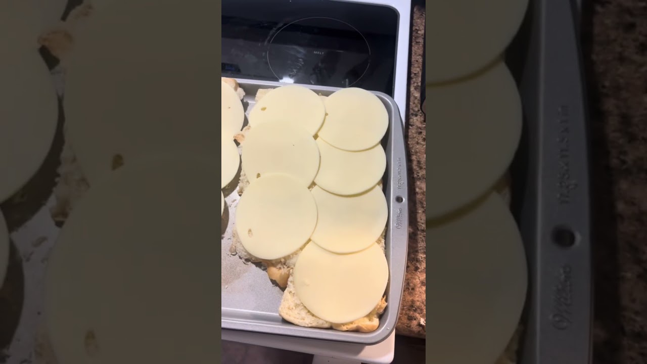 Check out my son cooking skills. He made sliders #fypシ゚viral  #cooking 