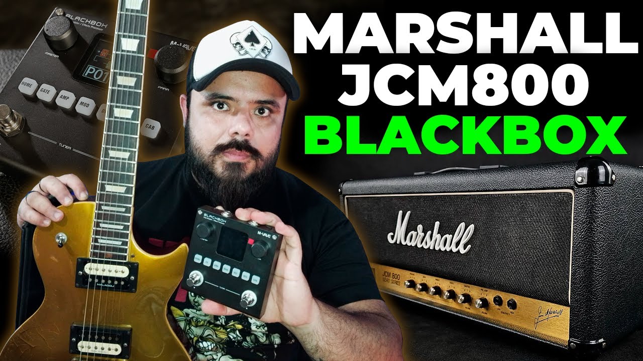 A BLACKBOX TIRA TIMBRE DE MARSHALL JCM 800???