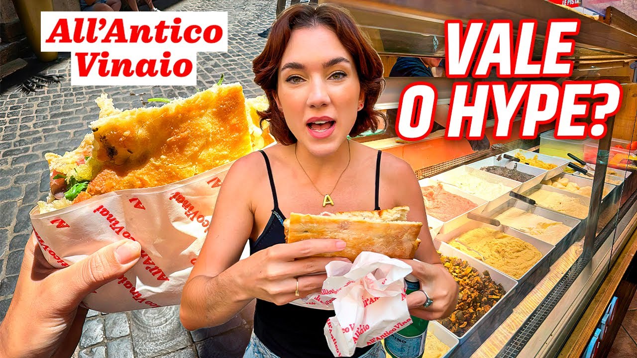 PROVEI O SANDUÍCHE MAIS FAMOSO DO MUNDO! ALL’ ANTICO VINAIO