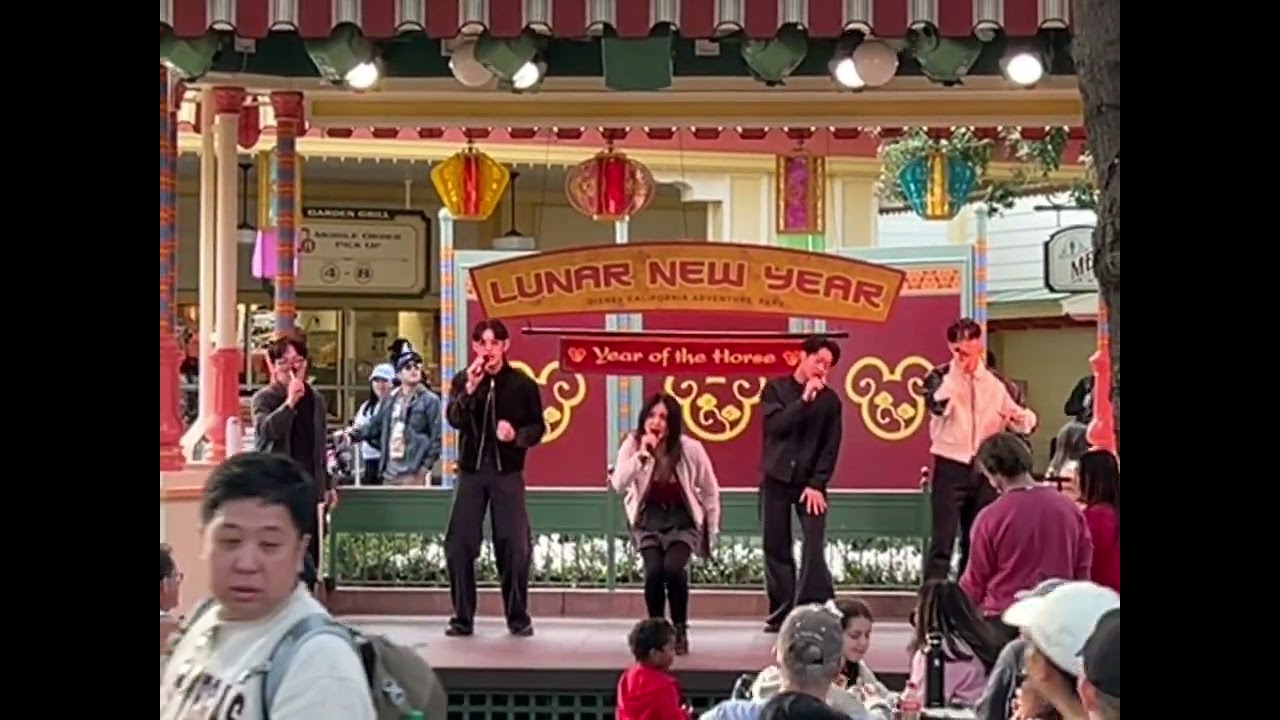Vocal Seoul perform at DCA Lunar New Year 2/12/2026