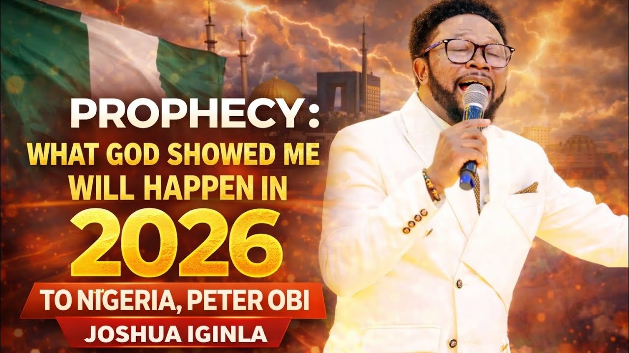 PROPHECY: What God Showed Me Will Happen in 2026 to Nigeria & Peter Obi | Joshua Iginla