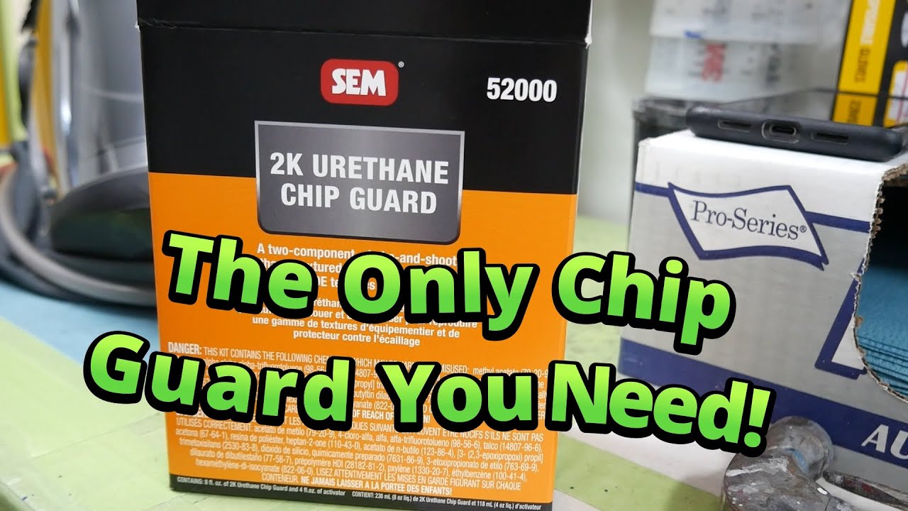 Matching OEM Chip Guard Texture with SEM 52000 &ndash; Fast & Factory-Look Finish