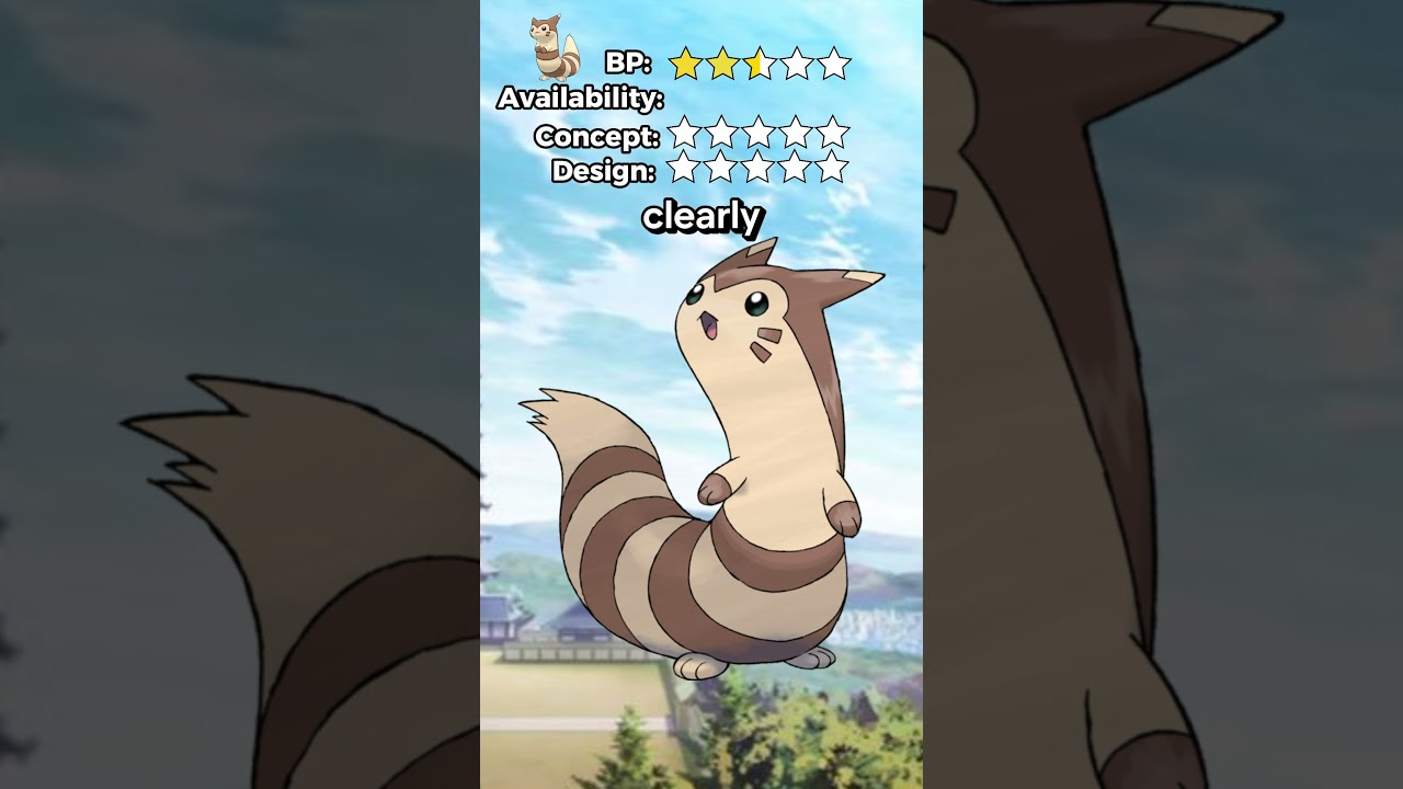 What's the BEST POKEMON Objectively? (kinda) RATE EM' ALL! Ep #162 #Furret #rateemall #pokemon