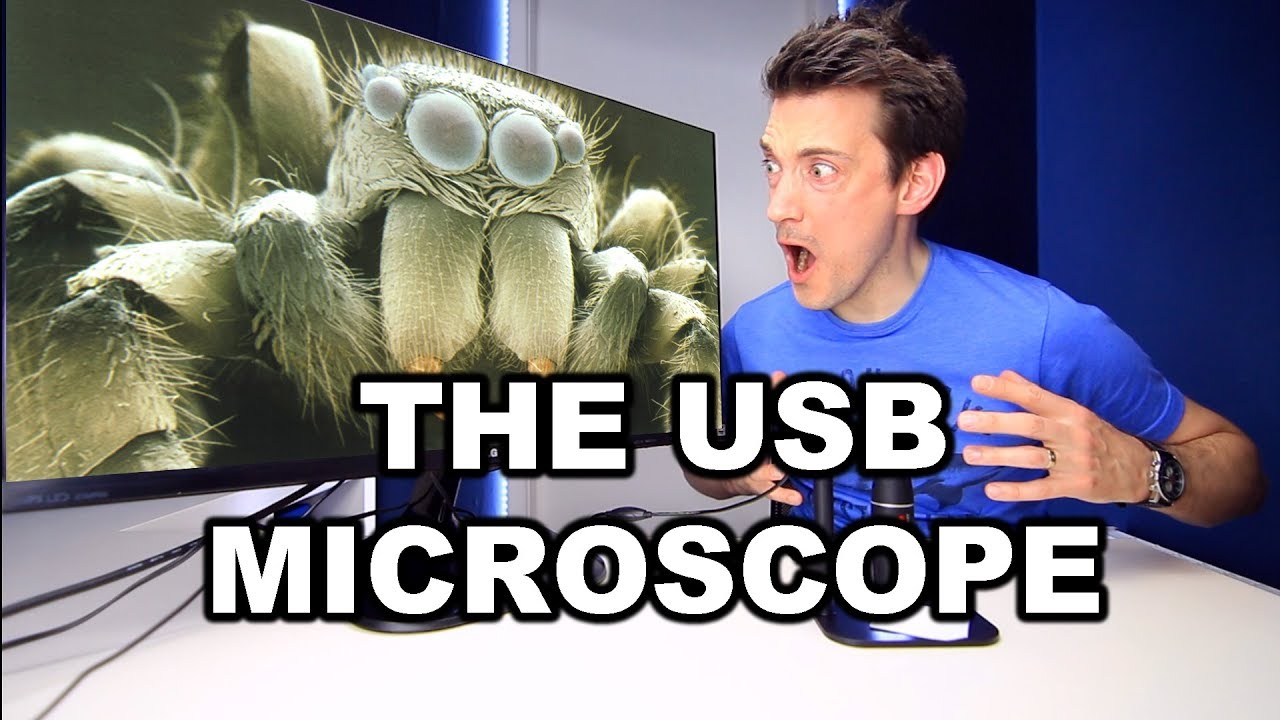 ОБЗОР USB-МИКРОСКОПА!