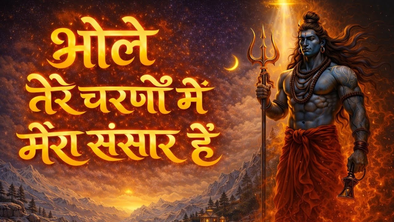 🌼 Latest Soulful Shiv Bhajan 2026 | Soulful Hindi 2026 | Hindi Devotional | Peaceful Shiv Bhajan|