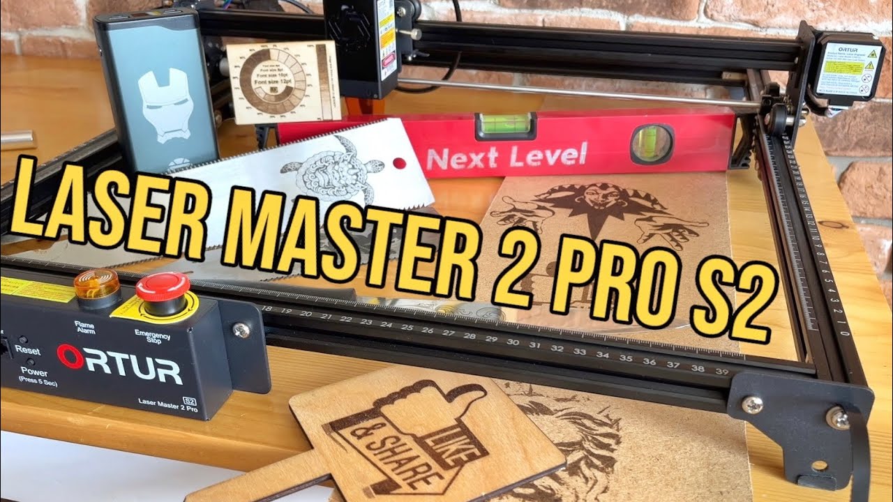 10Вт мощности, и это не шутка! Ortur Master 2 Pro S2 в деле