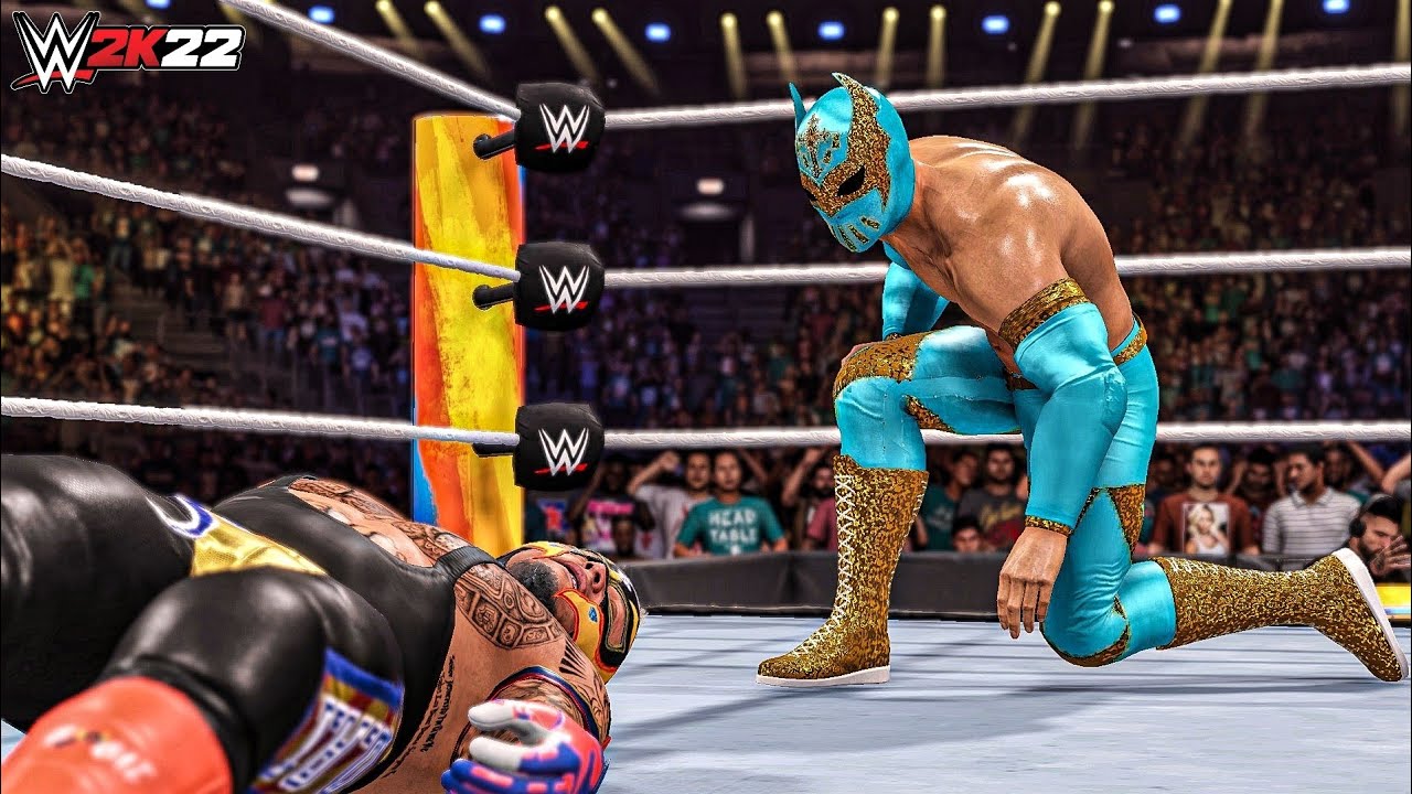 WWE 2K22 - Sin Cara vs Rey Mysterio
