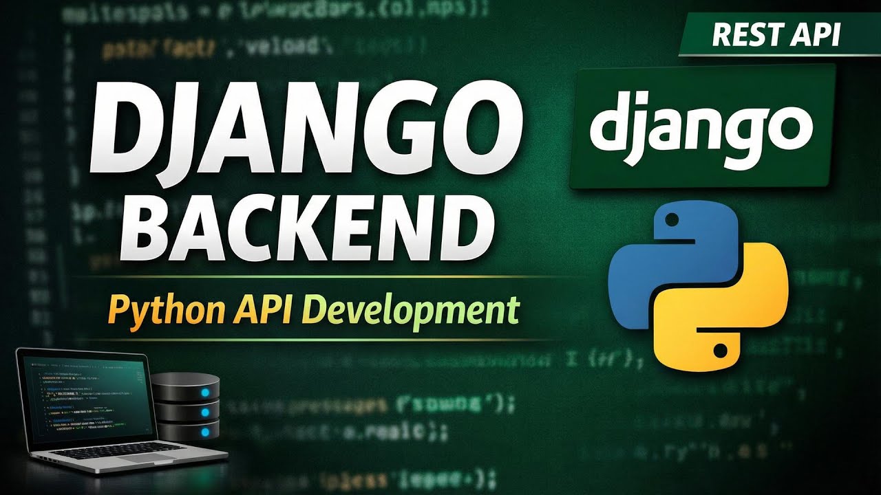 Django REST API Project | Python Backend Development🔥 | CRUD API