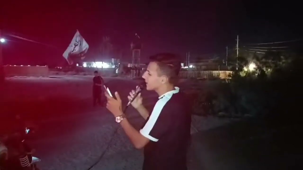 استعراض ليلة 14 محرم الحرام 1446 موكب راهب راهب بني هاشم الحسيني سوق الشيوخ حجام
